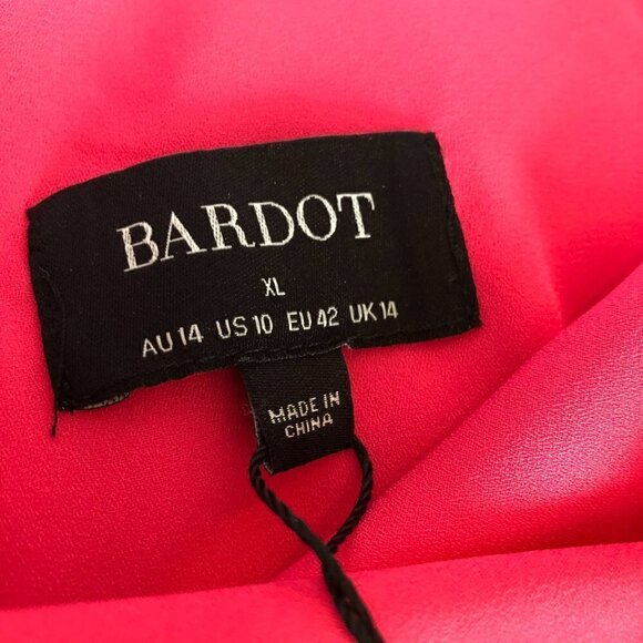 Bardot Womens Dress Audrey One Shoulder Size 10 - Picture 10 of 11